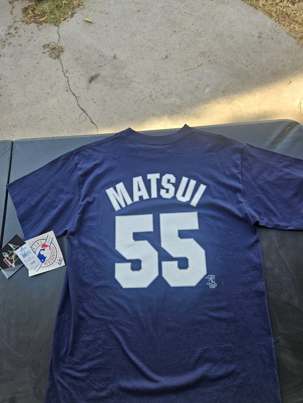 New York Yankees Hideki Matsui Y2K Majestic MLB Tee